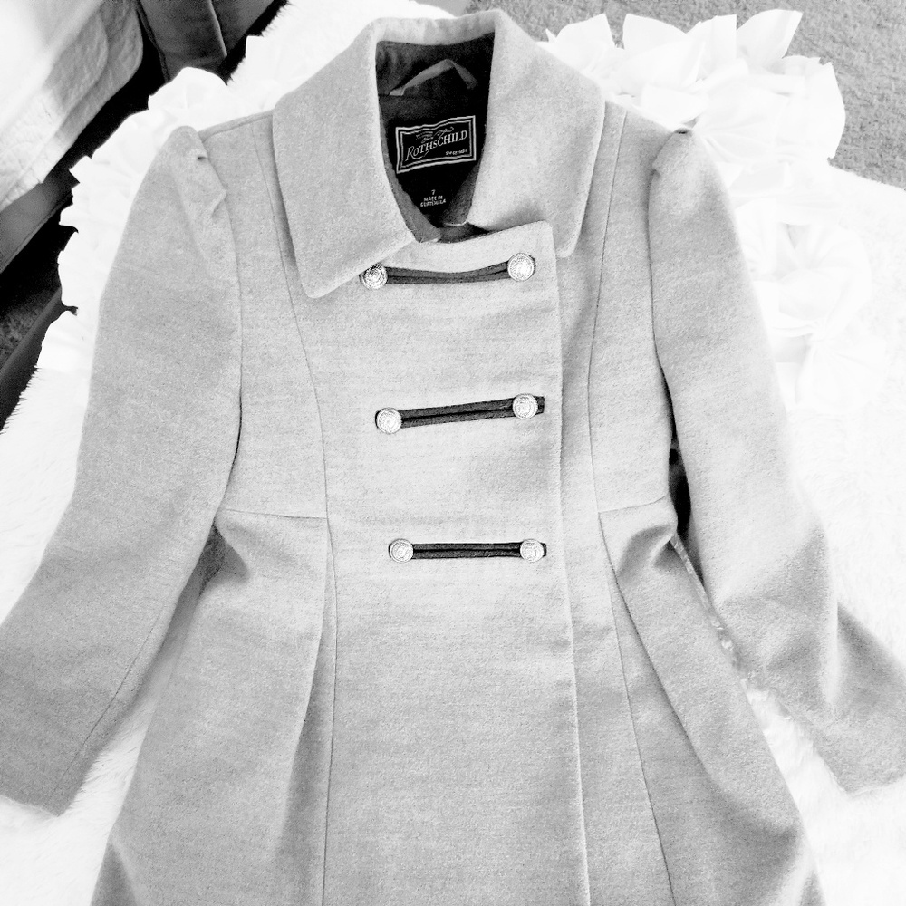 Girls dress coat
